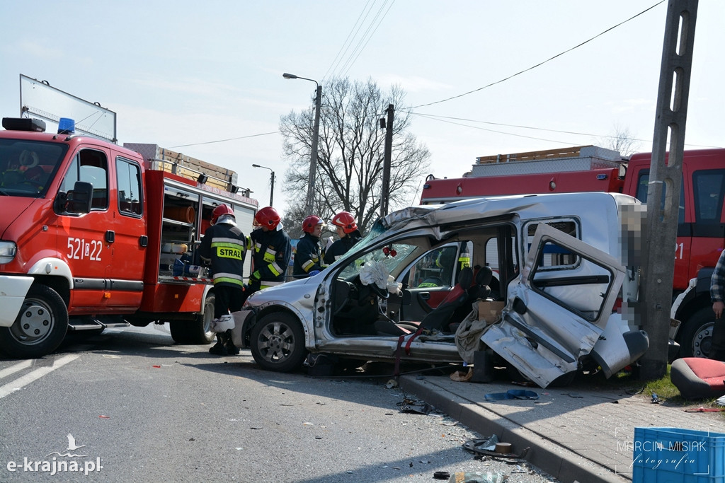 Sępólno: Wypadek na Chojnickiej