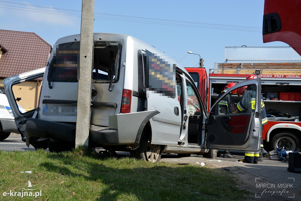 Sępólno: Wypadek na Chojnickiej