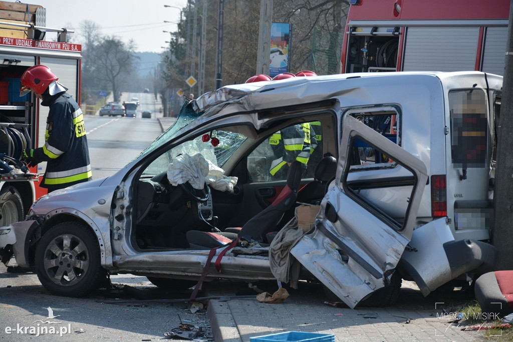 Sępólno: Wypadek na Chojnickiej