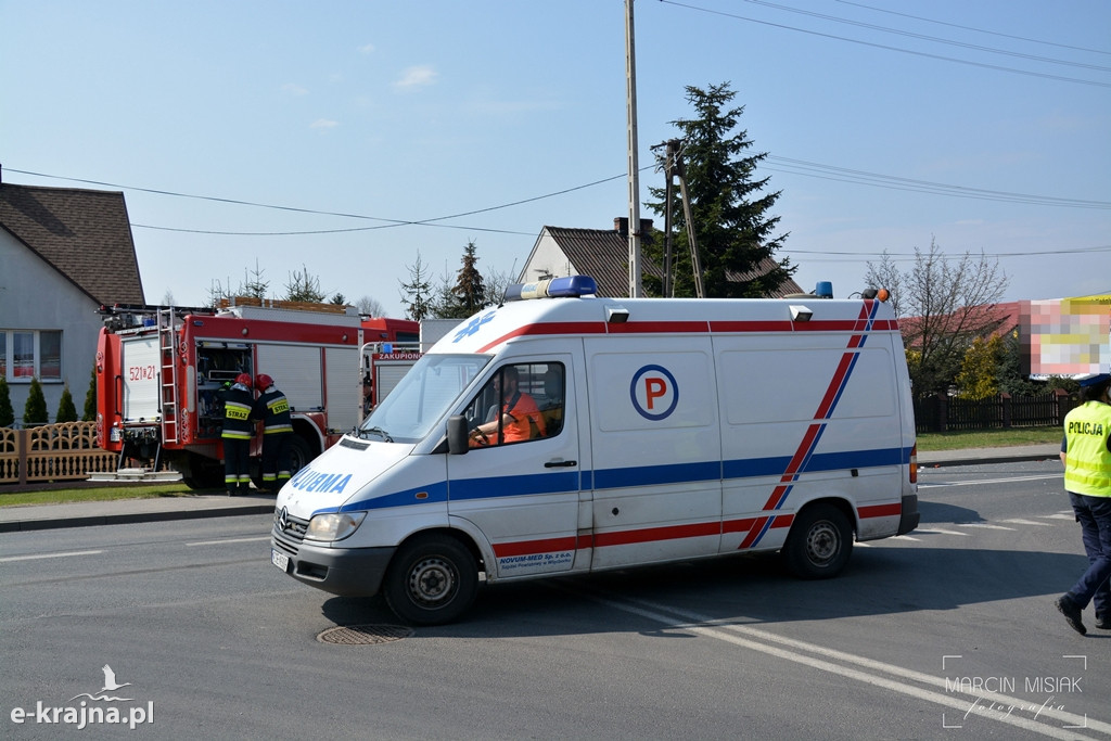 Sępólno: Wypadek na Chojnickiej