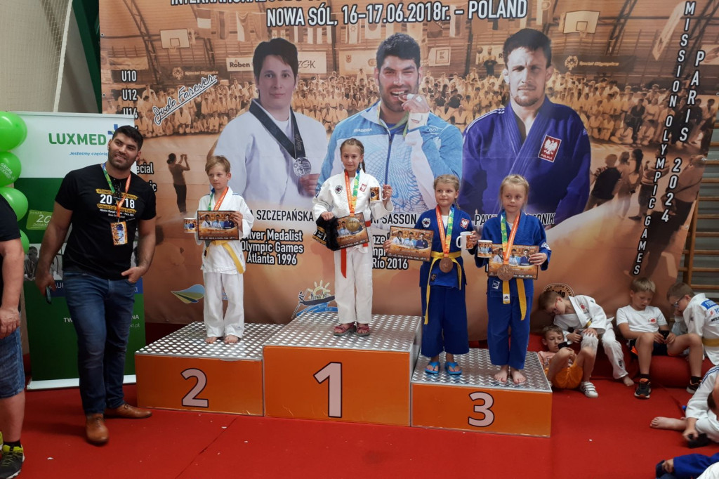 Nakielanka z BKS Judo Bydgoszcz na podium w Nowej Soli