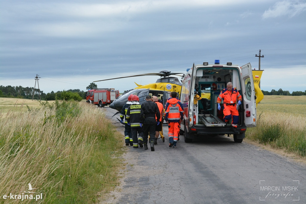 Bardzo groźny wypadek w Świdwiu