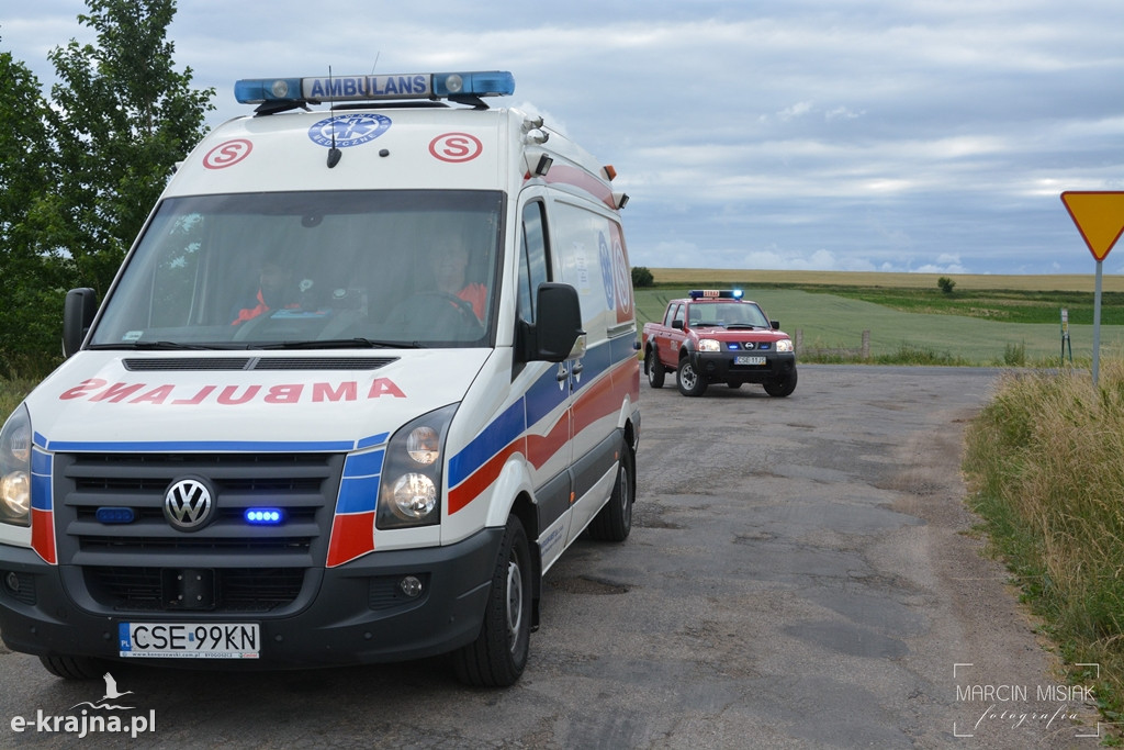 Bardzo groźny wypadek w Świdwiu