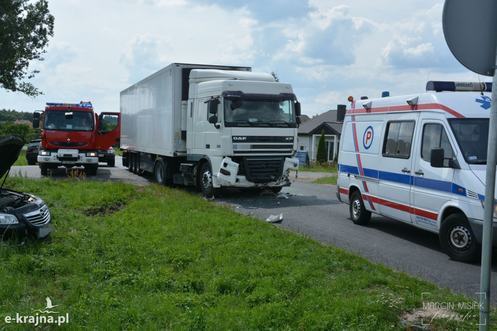 Wypadek w Trzcianach