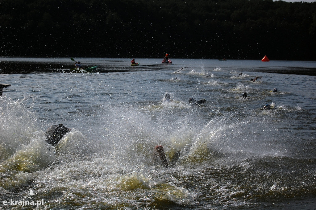 Migawki z zawodów Triathlon Więcbork
