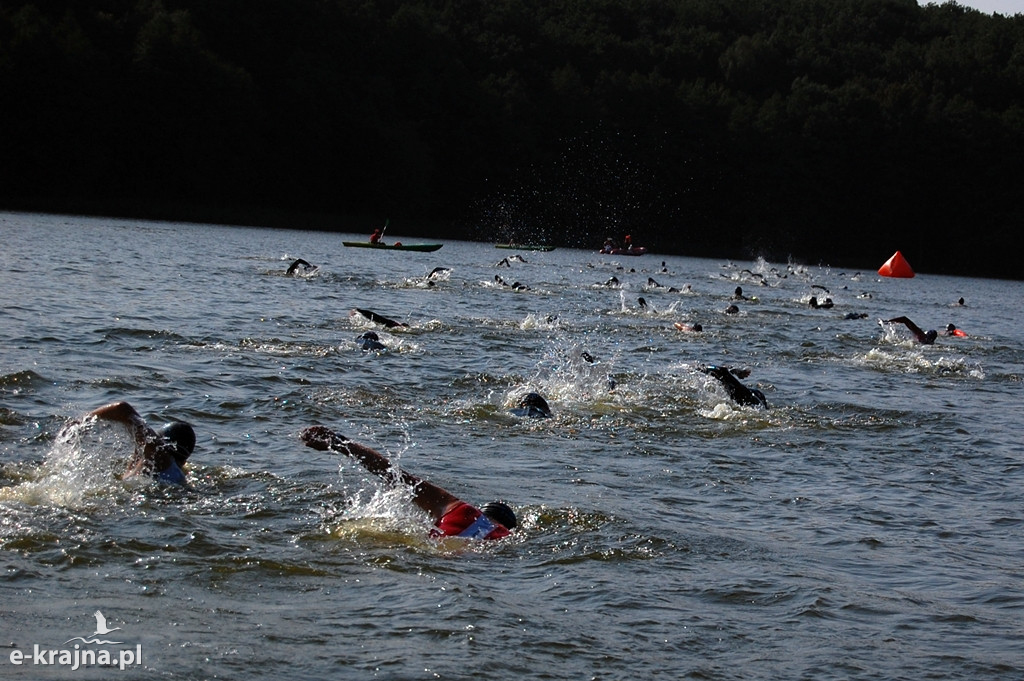 Migawki z zawodów Triathlon Więcbork