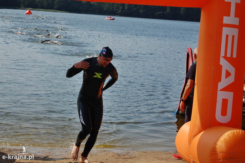 Migawki z zawodów Triathlon Więcbork