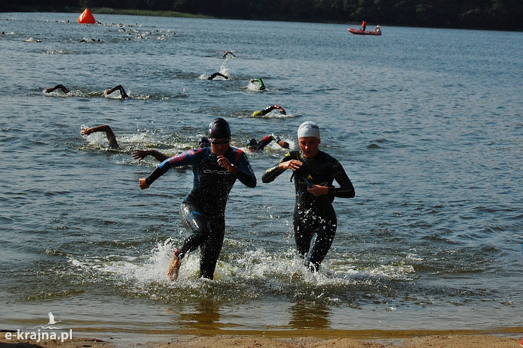 Migawki z zawodów Triathlon Więcbork