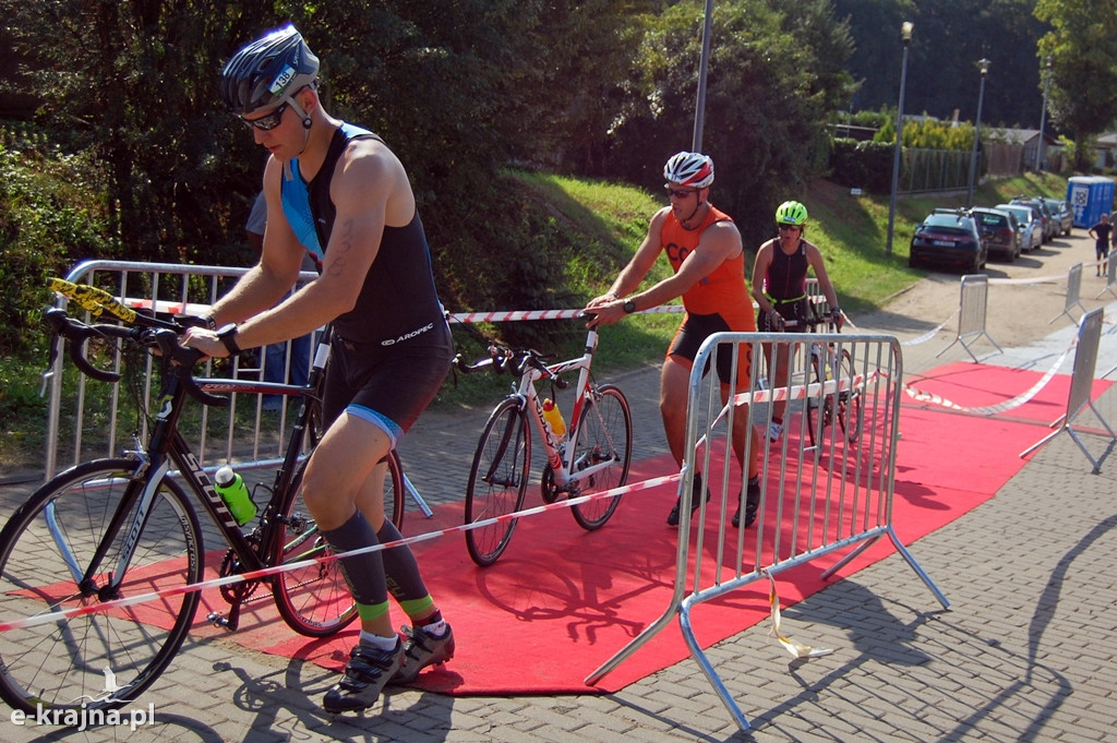 Migawki z zawodów Triathlon Więcbork