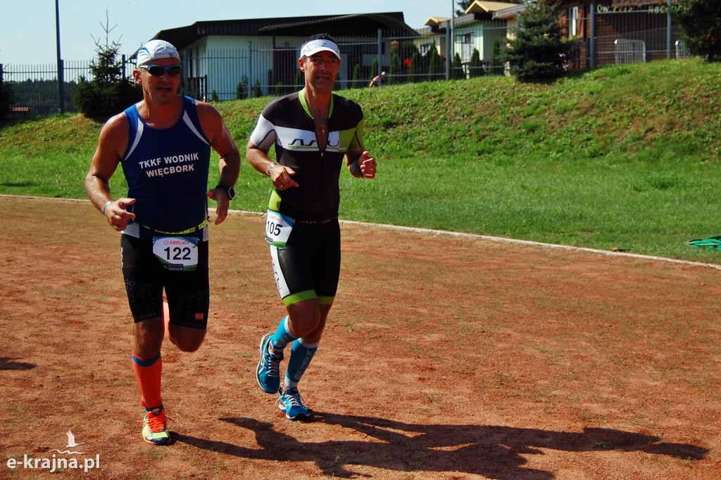 Migawki z zawodów Triathlon Więcbork