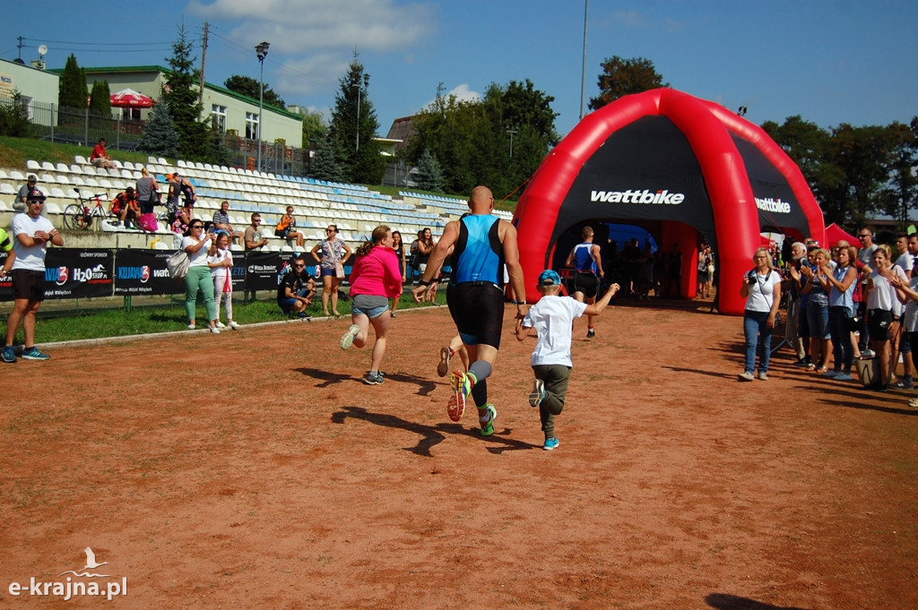 Migawki z zawodów Triathlon Więcbork