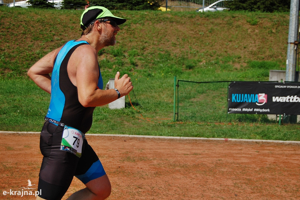 Migawki z zawodów Triathlon Więcbork