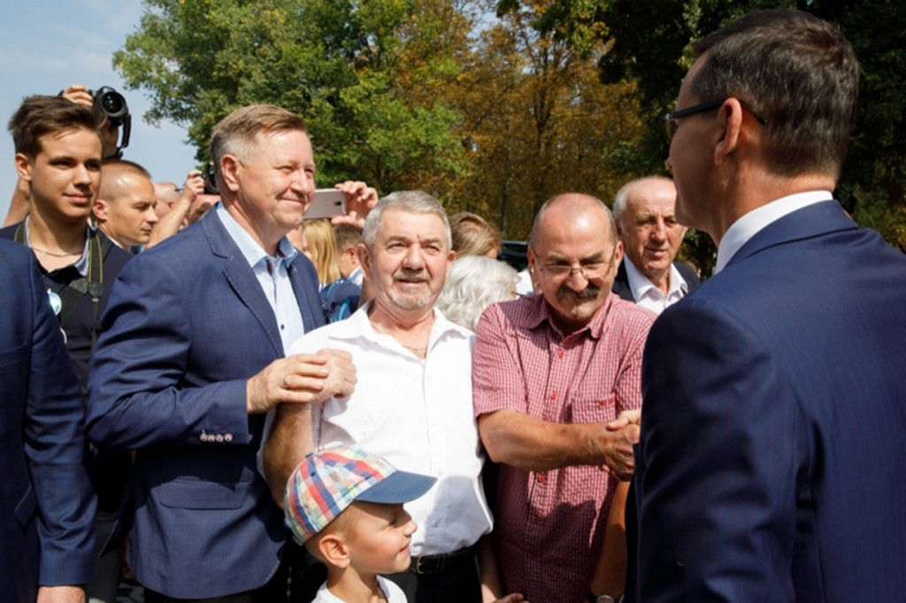 Premier Mateusz Morawiecki w Śliwicach