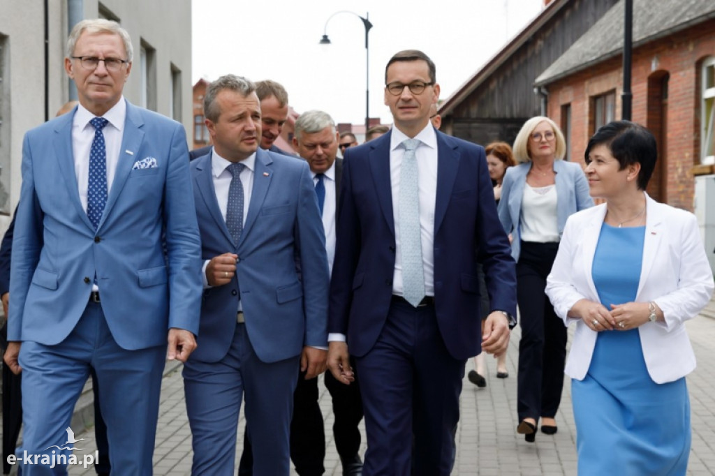 Premier Mateusz Morawiecki w Śliwicach