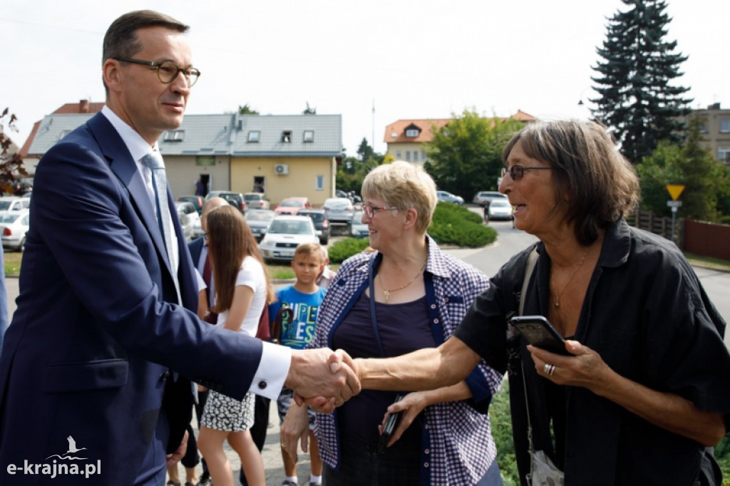 Premier Mateusz Morawiecki w Śliwicach