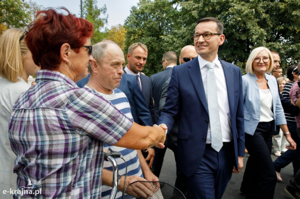 Premier Mateusz Morawiecki w Śliwicach