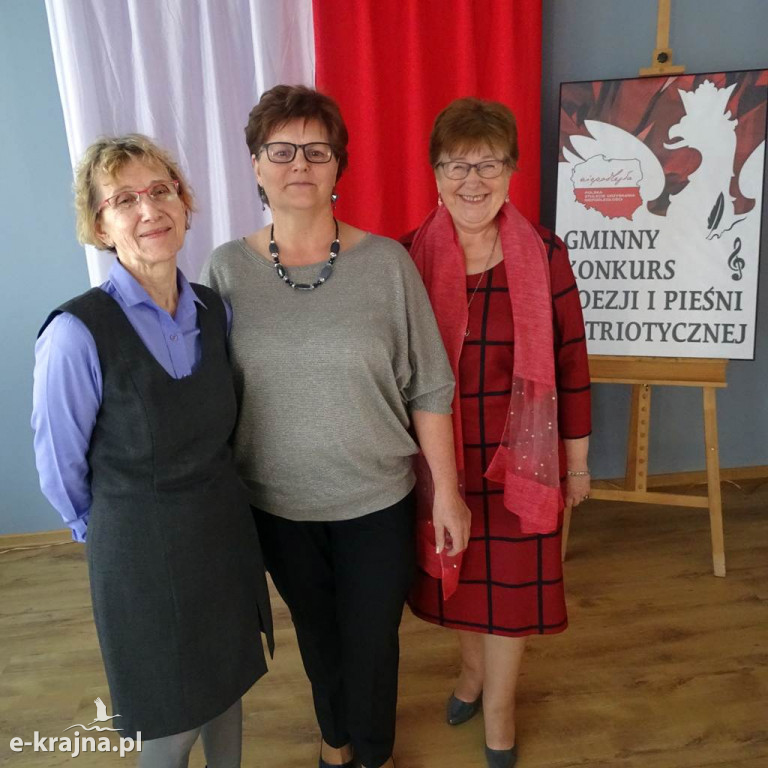 Gminny Konkurs Poezji i Pieśni Patriotycznej