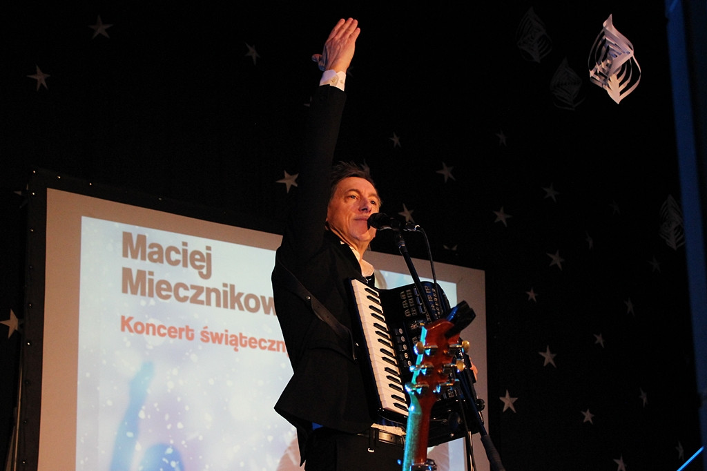 Koncert Macieja Miecznikowskiego w Więcborku