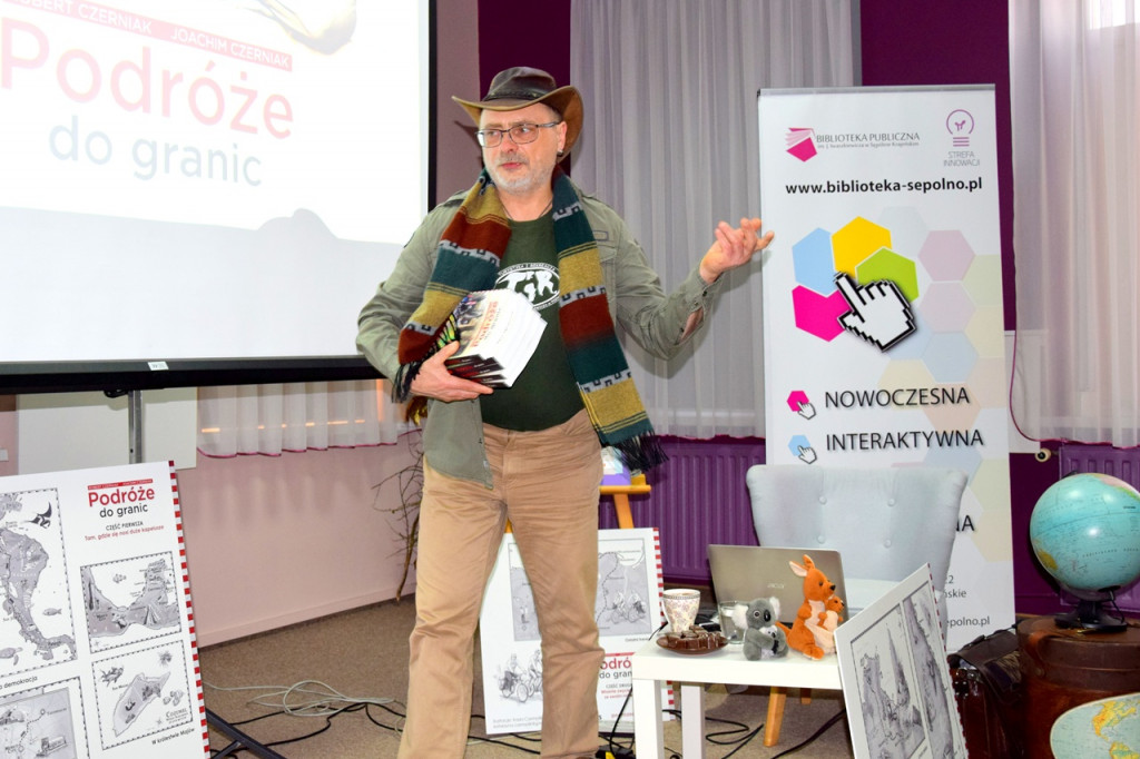 Spotkanie z podróżnikiem Robertem Czerniakiem