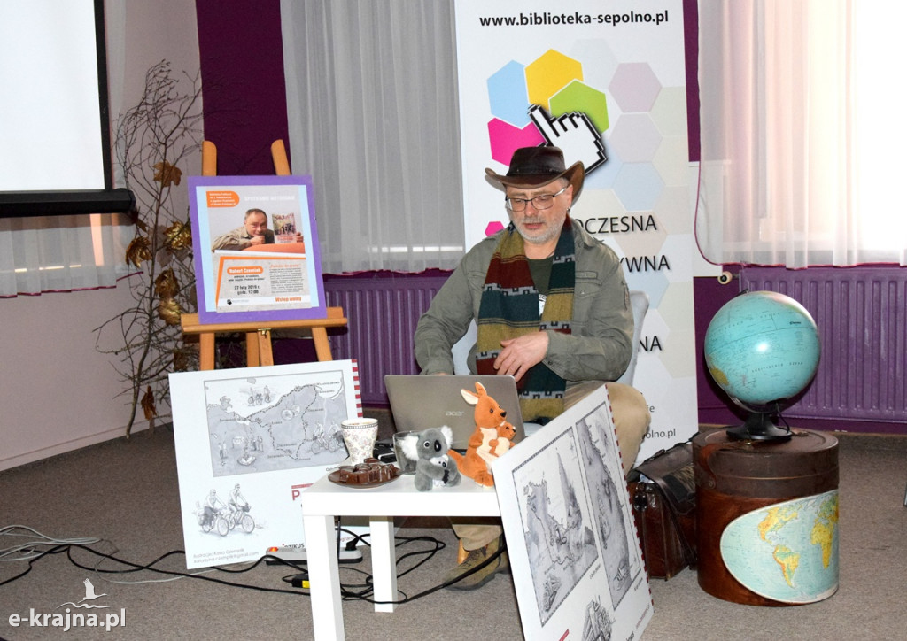 Spotkanie z podróżnikiem Robertem Czerniakiem