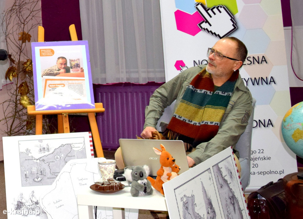Spotkanie z podróżnikiem Robertem Czerniakiem