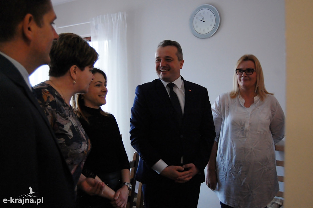 Wojewoda Mikołaj Bogdanowicz odwiedził powiat sępoleński