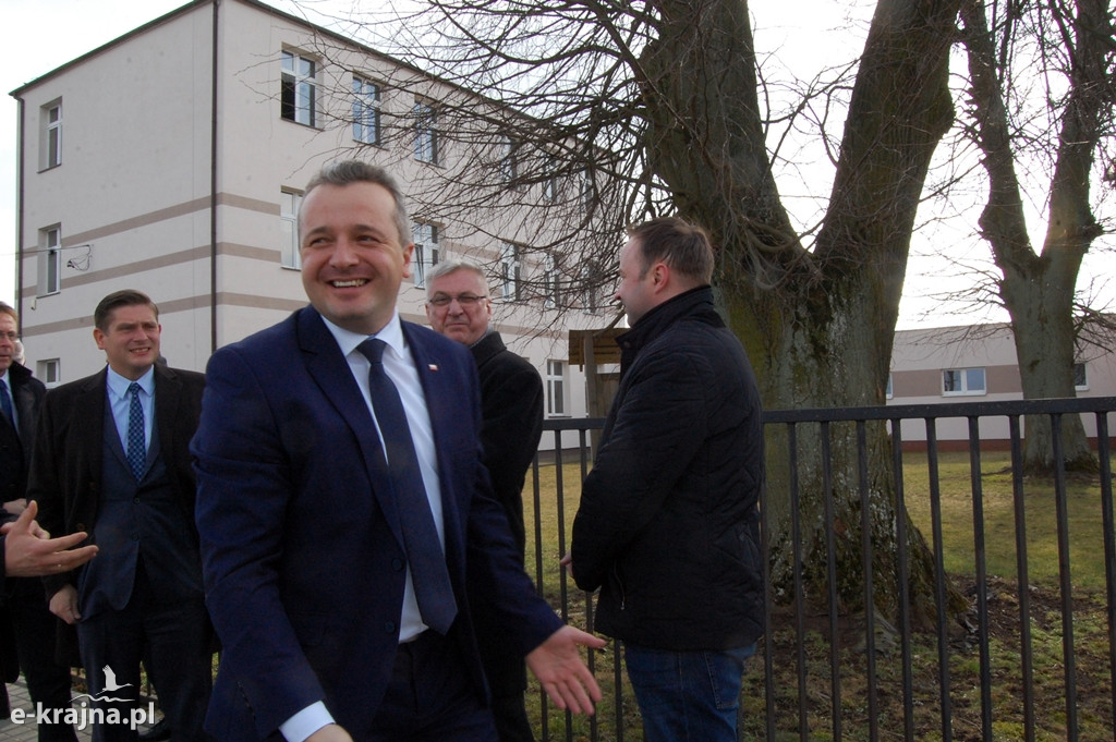 Wojewoda Mikołaj Bogdanowicz odwiedził powiat sępoleński