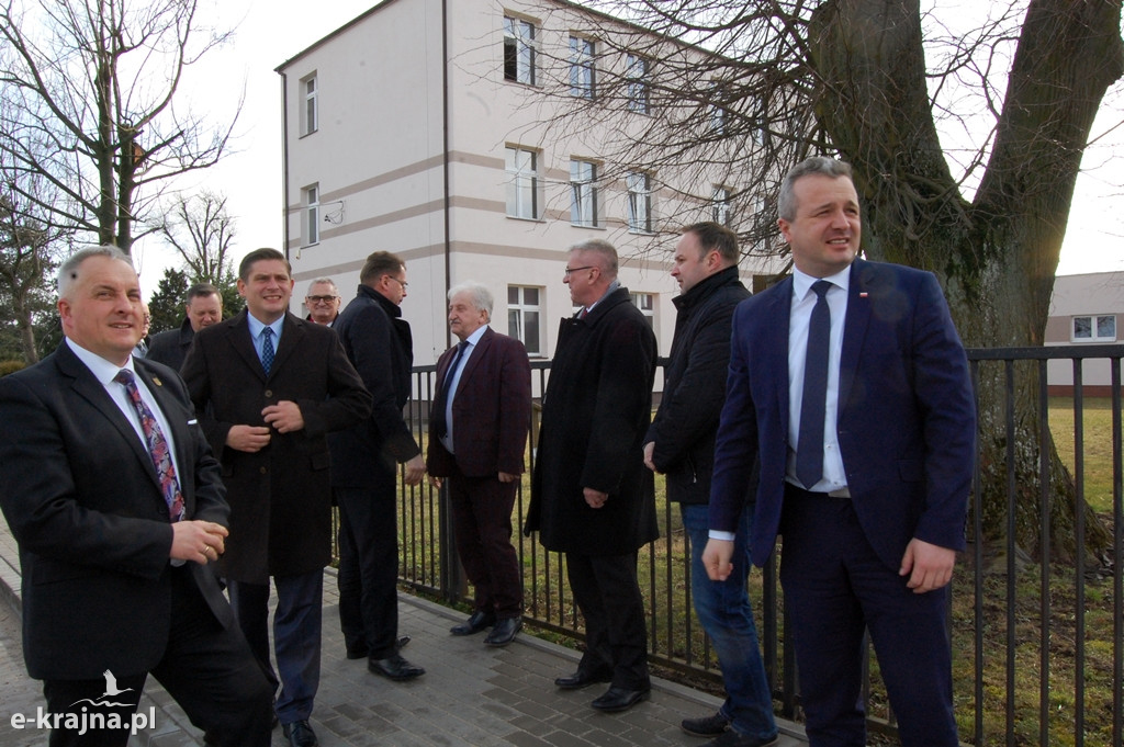 Wojewoda Mikołaj Bogdanowicz odwiedził powiat sępoleński