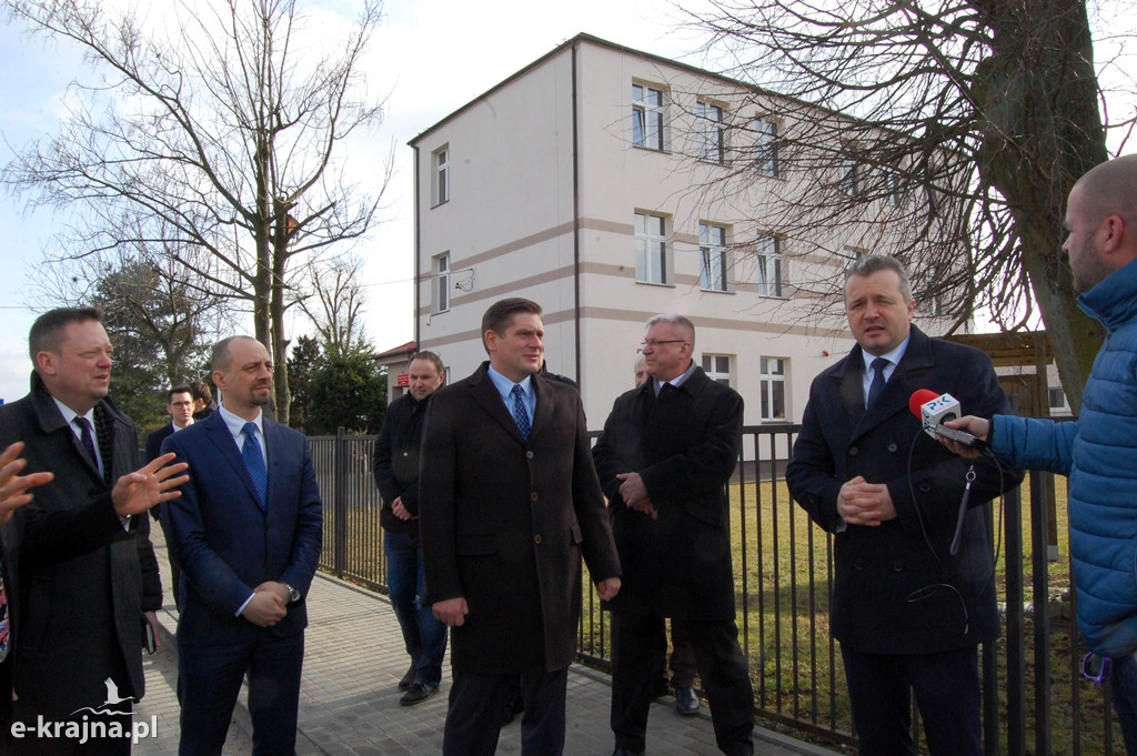 Wojewoda Mikołaj Bogdanowicz odwiedził powiat sępoleński