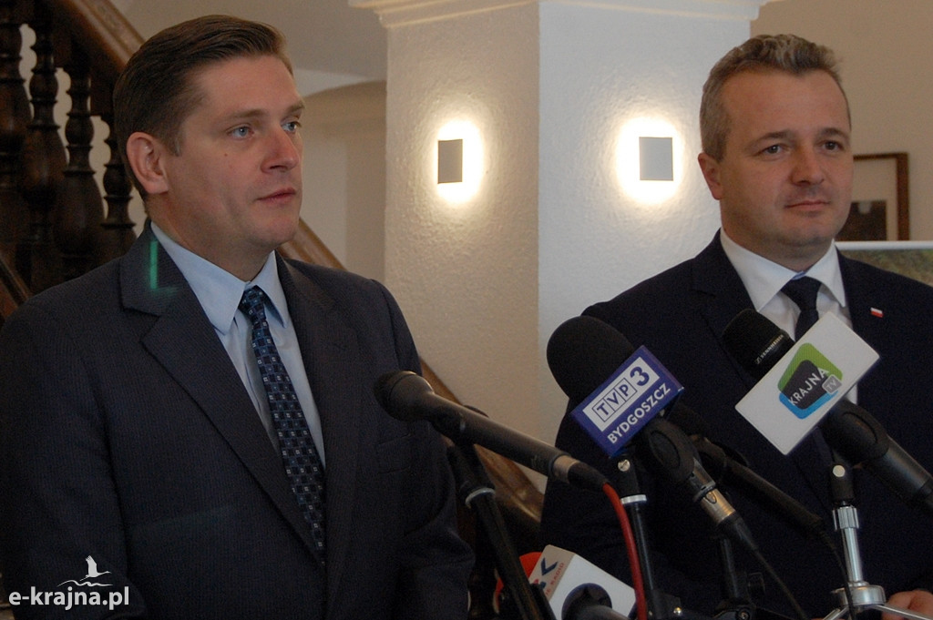 Wojewoda Mikołaj Bogdanowicz odwiedził powiat sępoleński