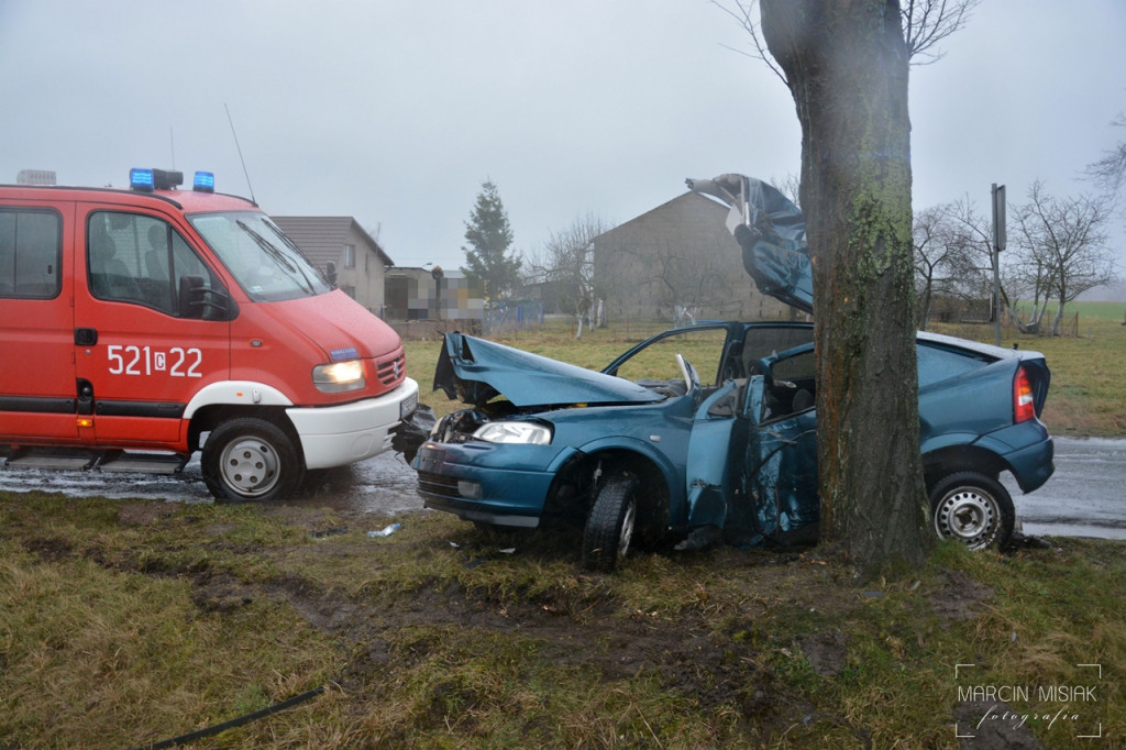 Śmiertelny wypadek na trasie Sępólno - Tuchola