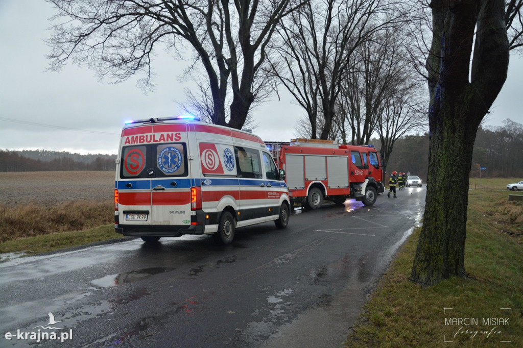 Śmiertelny wypadek na trasie Sępólno - Tuchola