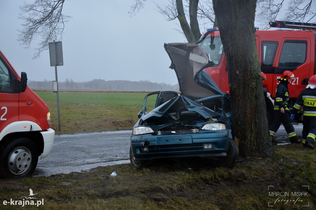Śmiertelny wypadek na trasie Sępólno - Tuchola