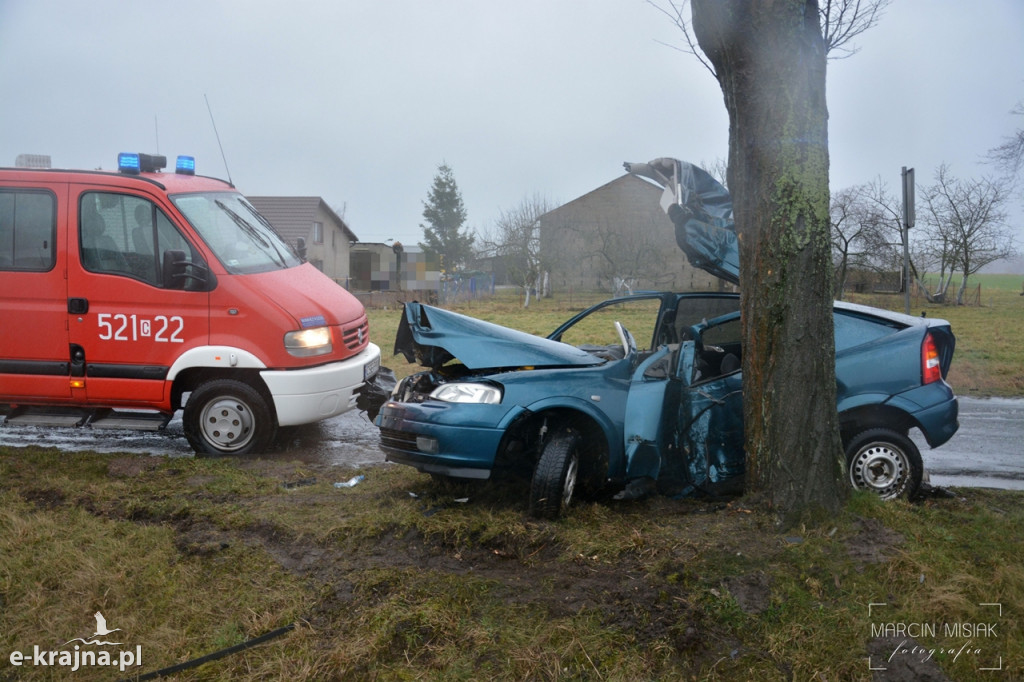 Śmiertelny wypadek na trasie Sępólno - Tuchola