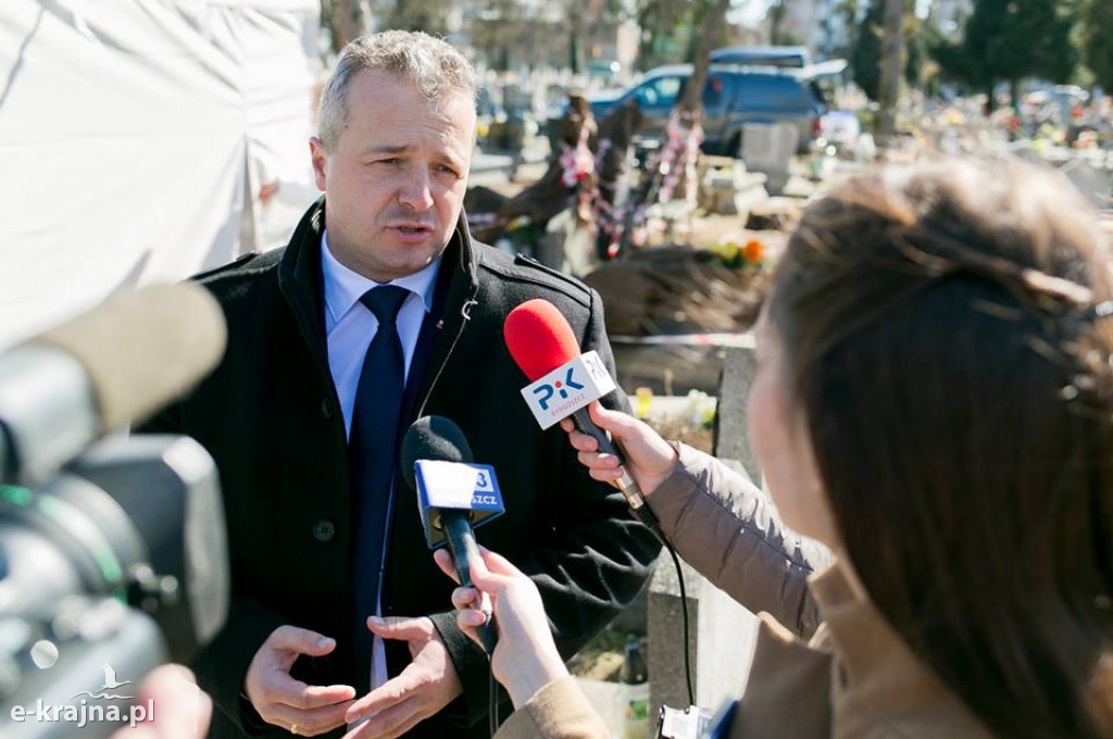 Trwają prace ekshumacyjne na bydgoskiej Łączce