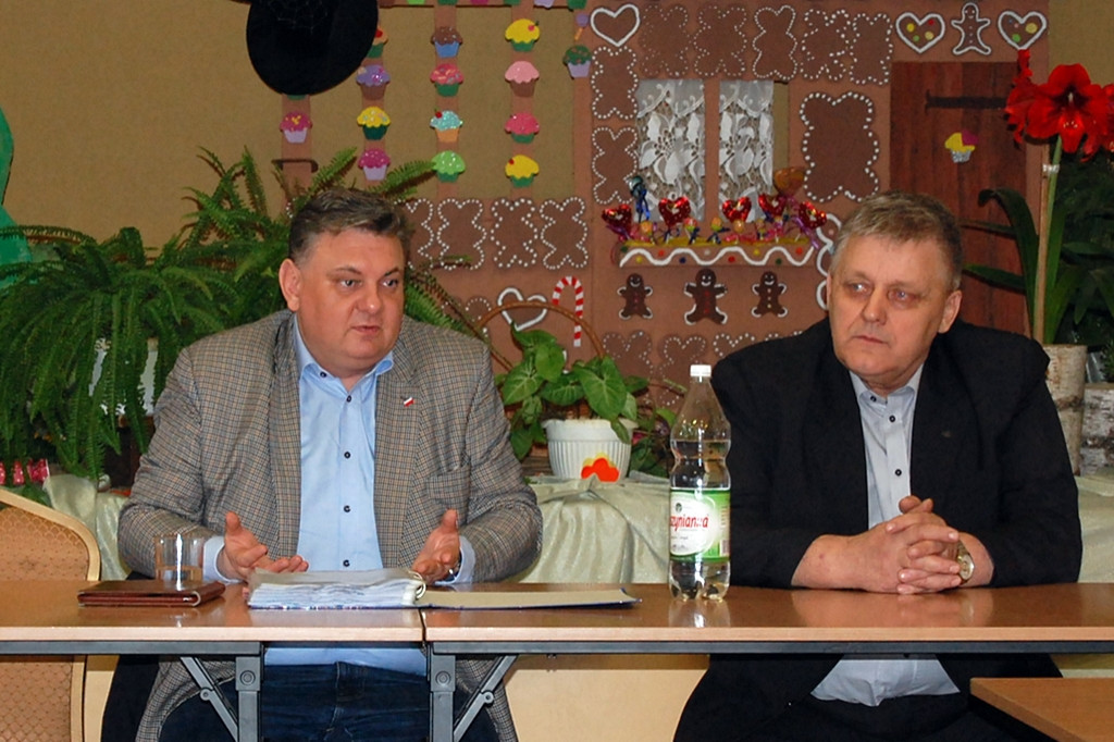Spotkanie z posłem Piotrem Królem w Sośnie