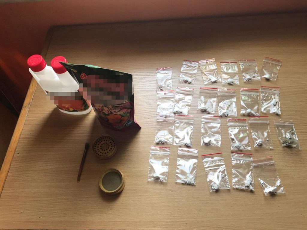 Zatrzymany za posiadanie narkotyków