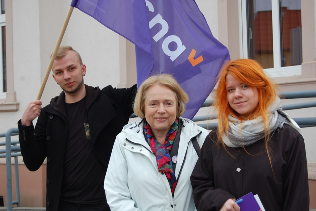 Wanda Nowicka w Więcborku