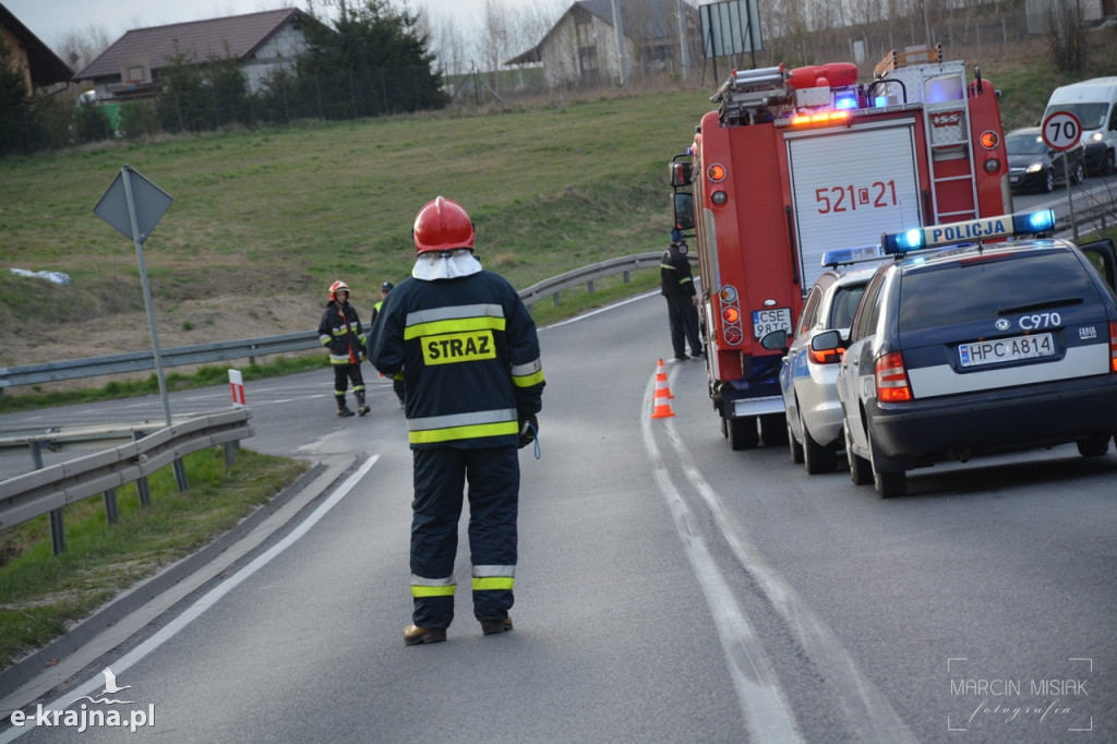Zderzenie dwóch aut w Piasecznie