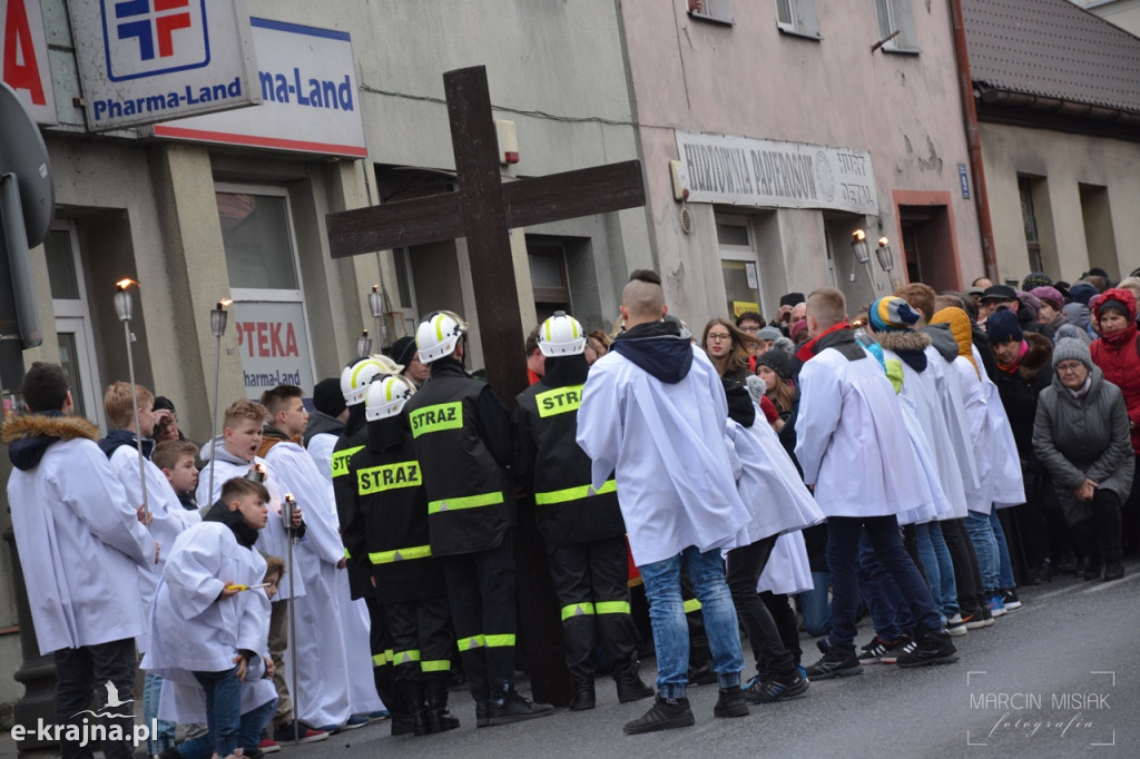 Droga Krzyżowa ulicami Sępólna Krajeńskiego