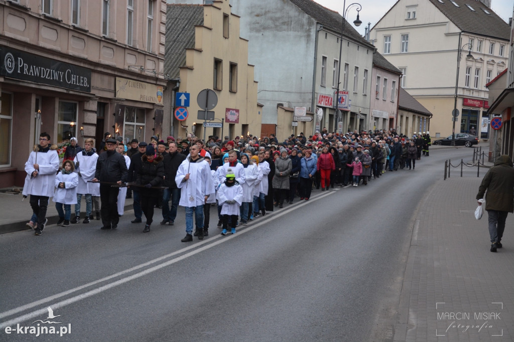Droga Krzyżowa ulicami Sępólna Krajeńskiego
