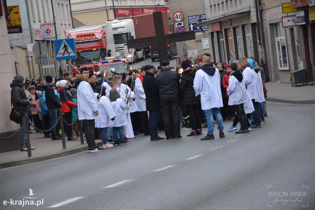 Droga Krzyżowa ulicami Sępólna Krajeńskiego