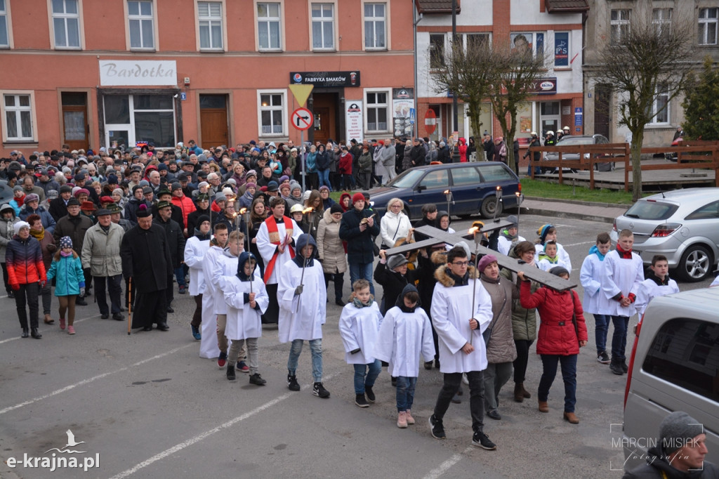 Droga Krzyżowa ulicami Sępólna Krajeńskiego