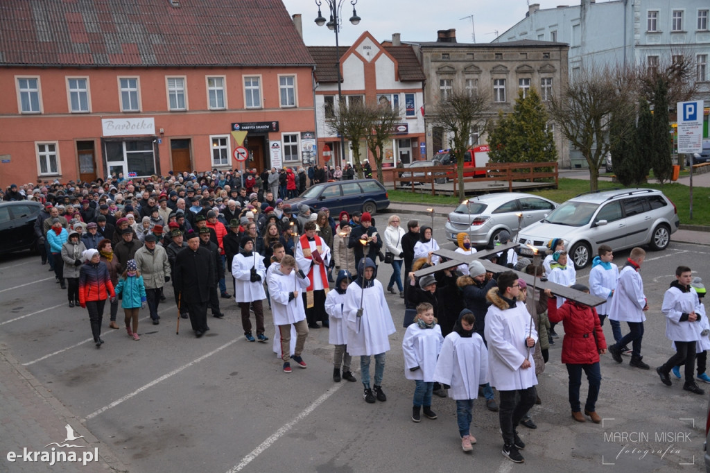 Droga Krzyżowa ulicami Sępólna Krajeńskiego