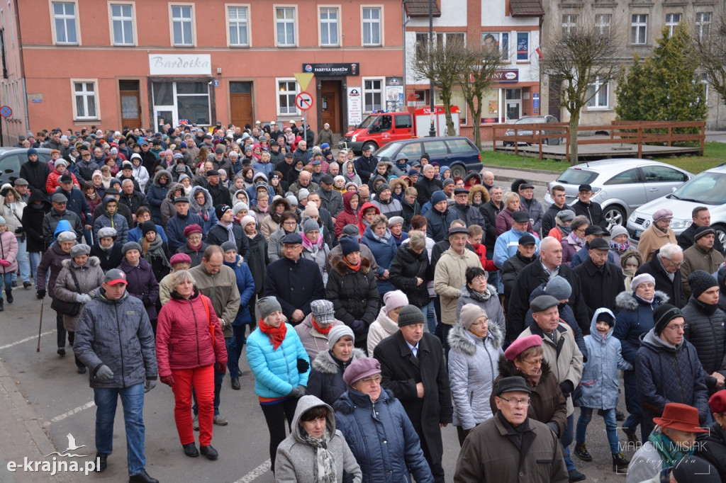 Droga Krzyżowa ulicami Sępólna Krajeńskiego