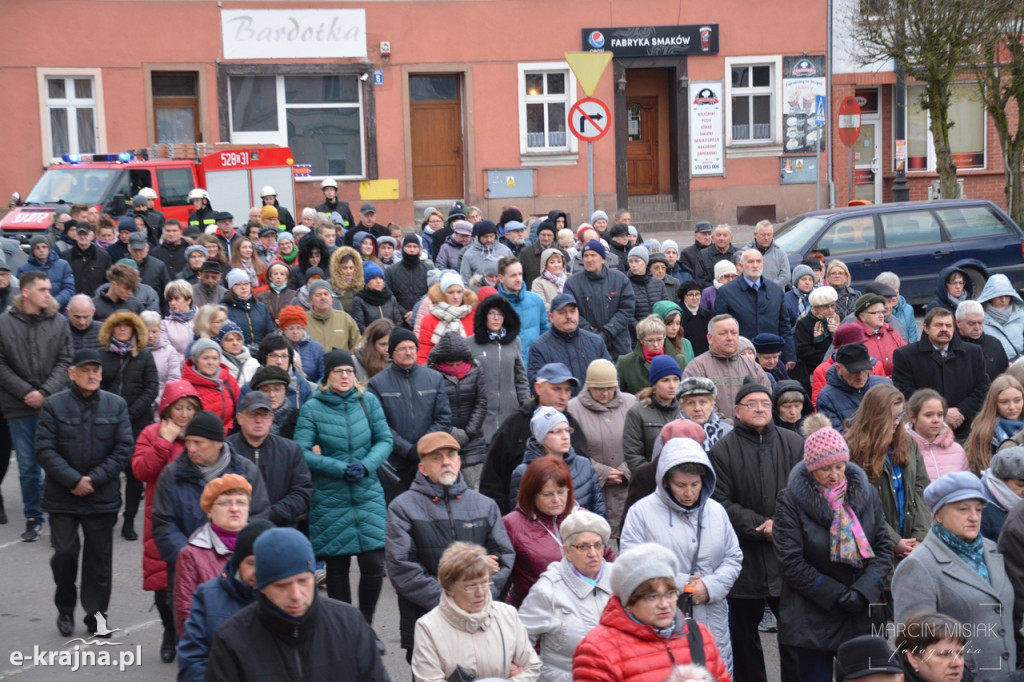 Droga Krzyżowa ulicami Sępólna Krajeńskiego