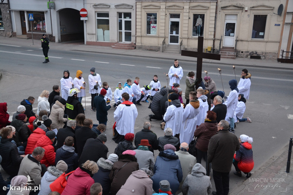 Droga Krzyżowa ulicami Sępólna Krajeńskiego