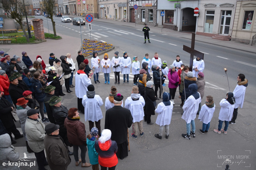 Droga Krzyżowa ulicami Sępólna Krajeńskiego