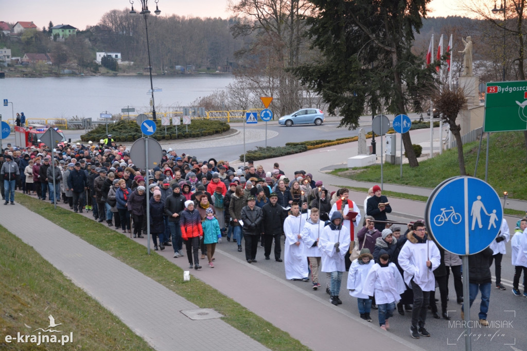 Droga Krzyżowa ulicami Sępólna Krajeńskiego