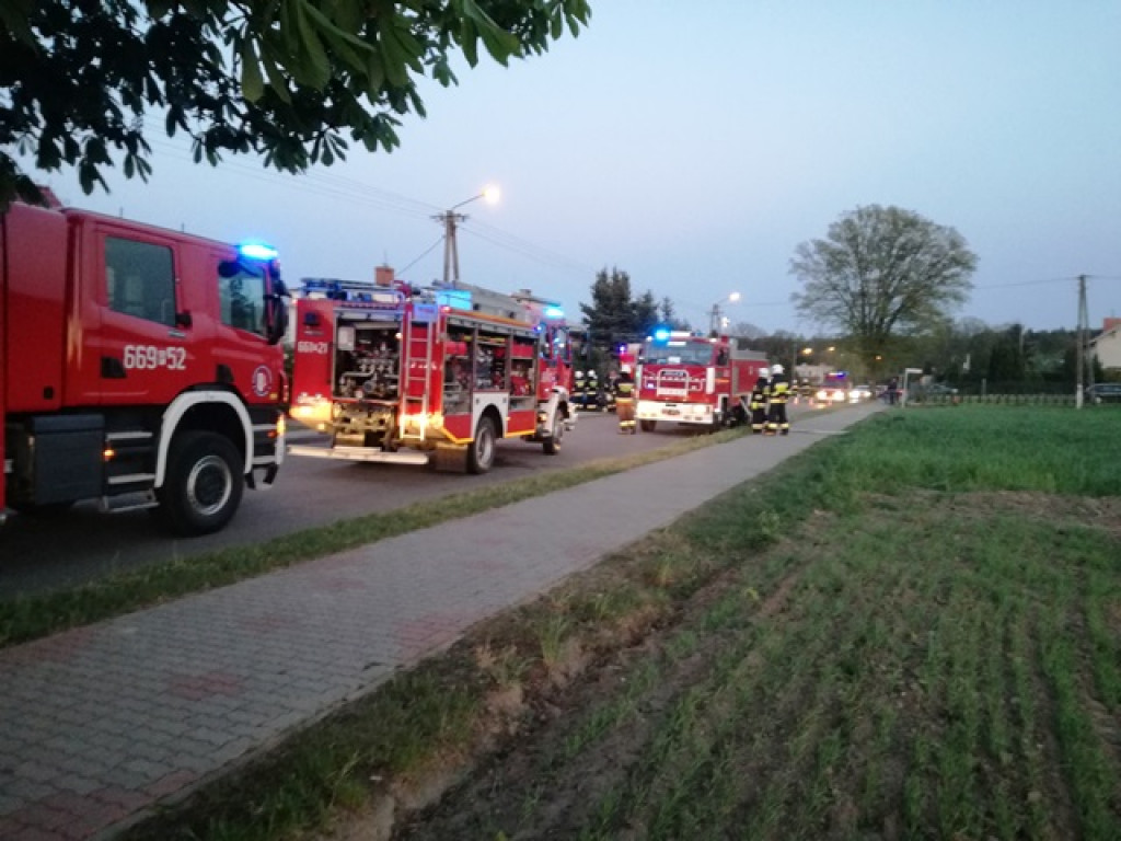 Wybuch gazu propan-butan w budynku mieszkalnym